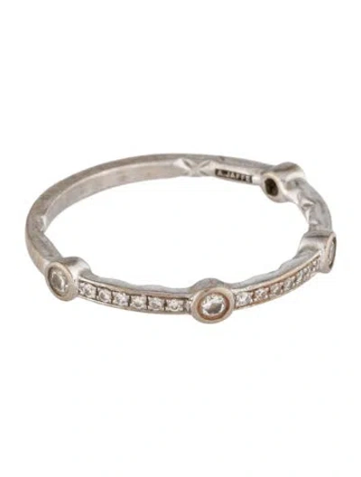 Pre-owned Ring A. Jaffe 14k Diamond Band In Multi