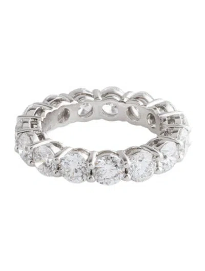 Pre-owned Ring Carat Atelier 14k 4.40ctw Lab-grown Diamond Eternity Band In Multi
