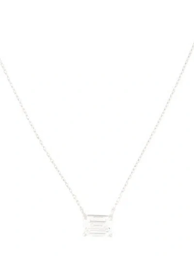 Pre-owned Ring Concierge 1.03ct Lab-grown Diamond Solitaire Pendant Necklace, 18.25", 18.25" In Multi