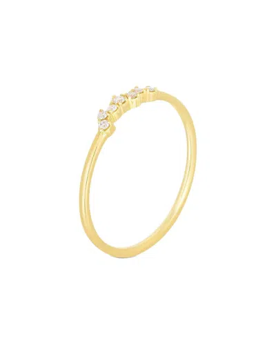 Ring Concierge 14k 0.05 Ct. Tw. Diamond Stackable Ring In Gold