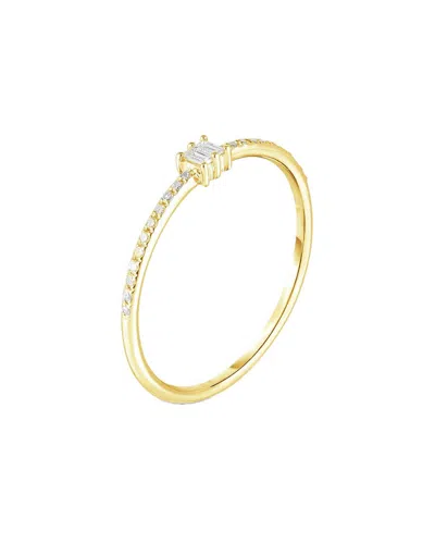 Ring Concierge 14k 0.10 Ct. Tw. Diamond Stackable Ring In Multi