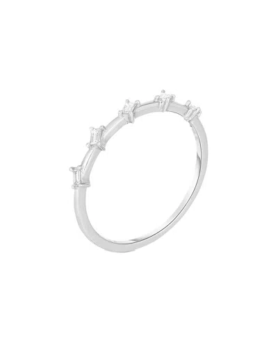 Ring Concierge 14k 0.11 Ct. Tw. Diamond Stackable Ring In Multi