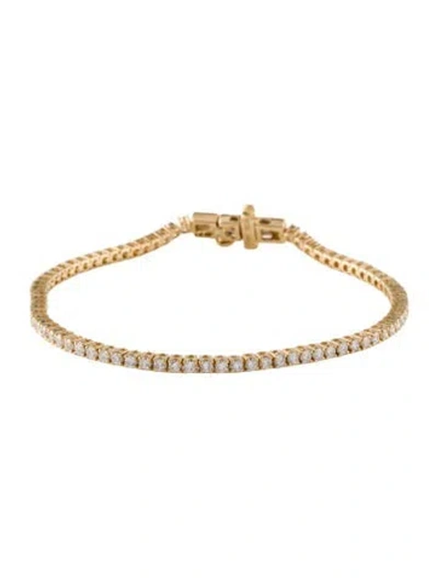 Pre-owned Ring Concierge 14k 1.43ctw Diamond Tennis Bracelet, 6.25" In Multi
