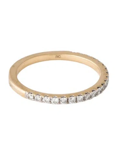 Pre-owned Ring Concierge 14k Diamond Perfect Pavé Band In Multi