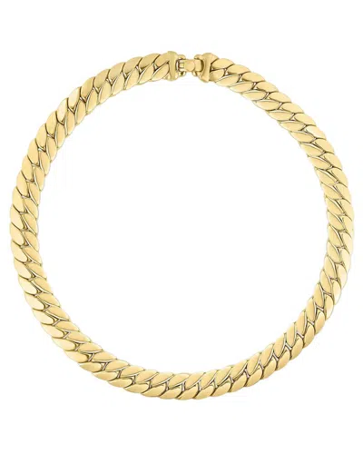 Ring Concierge 14k Flat Chain Necklace In Gold