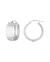 Ring Concierge 14k Hoops In Metallic