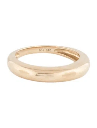 Pre-owned Ring Concierge 14k Petite Cloud Band In Multicolor