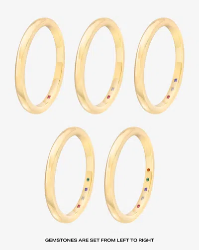 Ring Concierge 2 Mm Cloud Band With Birthstone