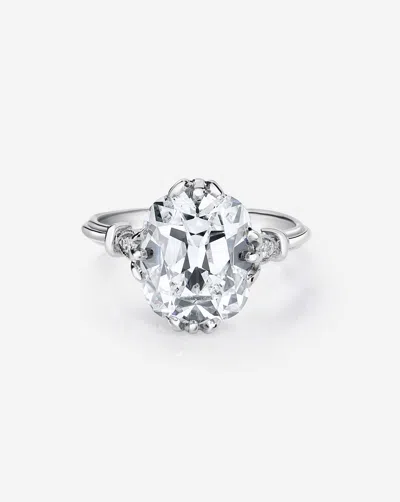 Ring Concierge 3.19 Ct. Old Mine Lab Diamond In Signature Antique® Engagement Ring In Gold