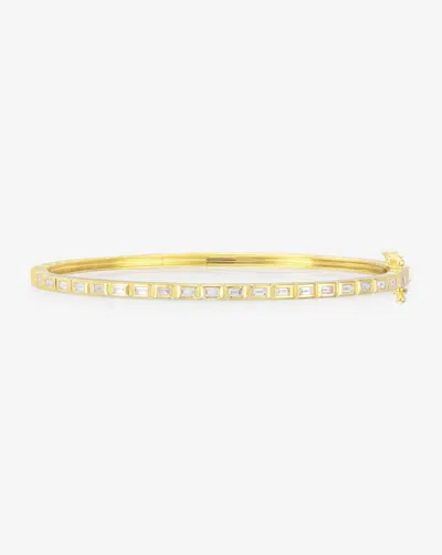 Ring Concierge Baguette Bezel Bangle In Gold