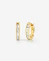 Ring Concierge Baguette Channel-set Huggies