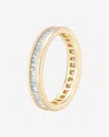 Ring Concierge Baguette Diamond Channel Set Eternity Band