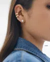 Ring Concierge Bezel Round Lab Diamond Studs