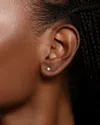 Ring Concierge Bezel-set Petite Diamond Studs