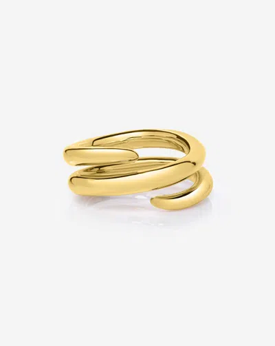 Ring Concierge Coil Ring In Red