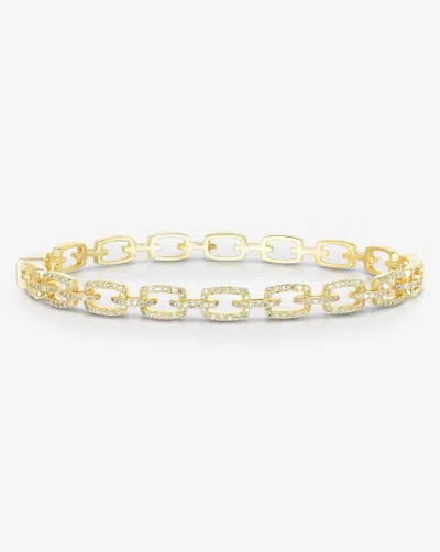 Ring Concierge Diamond Link Bangle In Gold