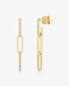Ring Concierge Diamond Link Drop Earrings