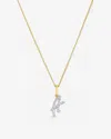 Ring Concierge Diamond Script Initial Necklace