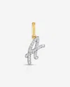 Ring Concierge Diamond Script Initial Pendant