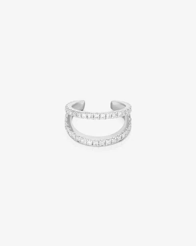 Ring Concierge Double Row Diamond Ear Cuff