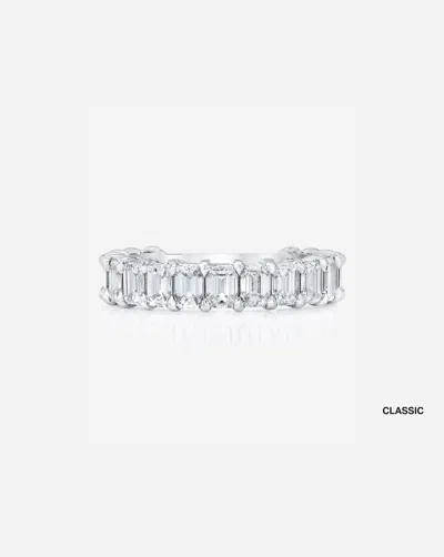 Ring Concierge Emerald 3/4 Lab Diamond Band