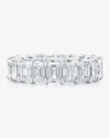 Ring Concierge Emerald Diamond Eternity Band