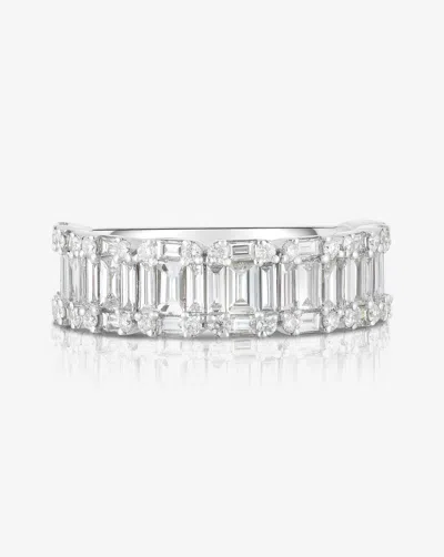Ring Concierge Emerald Illusion Ring In Metallic