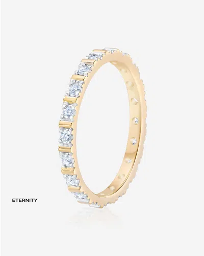 Ring Concierge Fluted Diamond Ring In Gold
