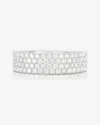 Ring Concierge Four Row Stackable Pavé Ring