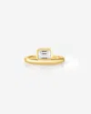 Ring Concierge Framed Emerald Lab Diamond Ring
