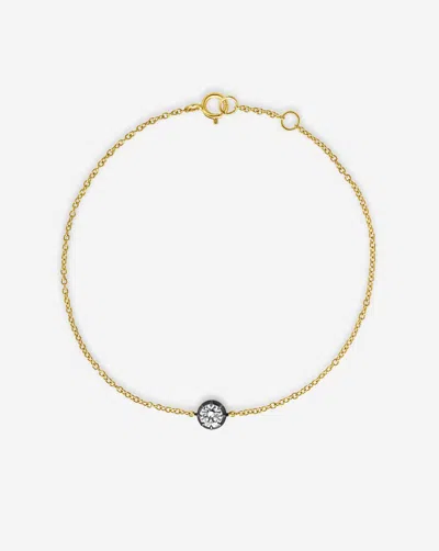 Ring Concierge Georgian Lab Diamond Bracelet In 14k Yellow Gold