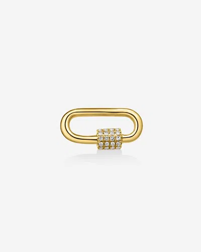 Ring Concierge Gold Carabiner In 14k Yellow Gold