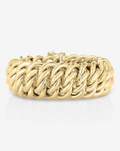 Ring Concierge Gold Jumbo Braided Chain Bracelet