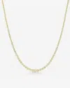 Ring Concierge Graduated Bezel Diamond Tennis Necklace