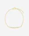 Ring Concierge Graduated Diamond Bezel Soft Chain Bracelet