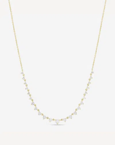 Ring Concierge Graduated Diamond Layering Necklace In Gold