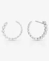 Ring Concierge Graduated Single Prong Diamond Circle Studs