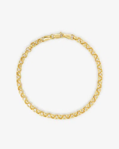 Ring Concierge Hollow Rolo Chain Bracelet