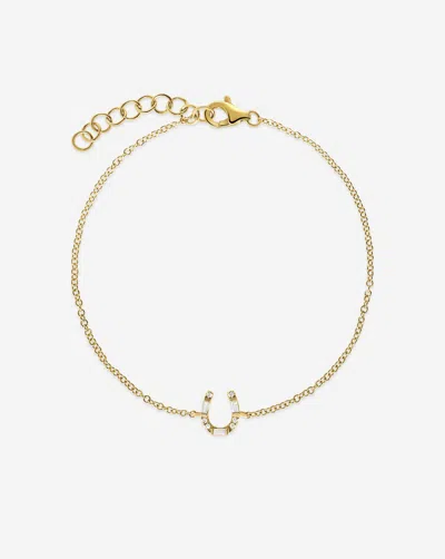 Ring Concierge Horseshoe Bracelet In 14k Yellow Gold