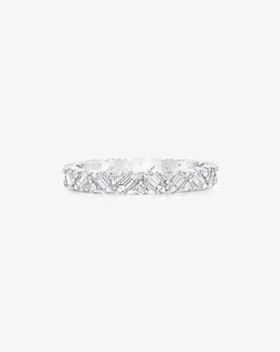Ring Concierge Lab Diamond Baguette Cluster Eternity Band