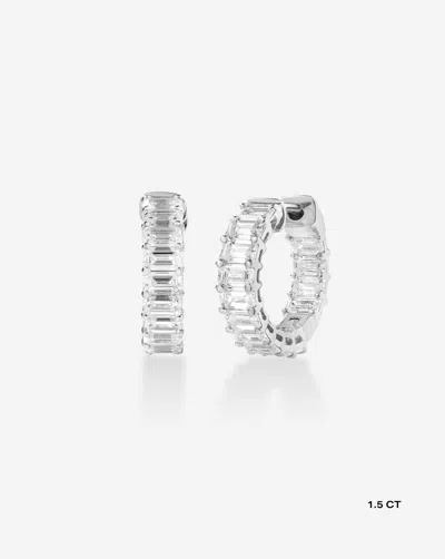 Ring Concierge Lab Grown Emerald Diamond Huggies