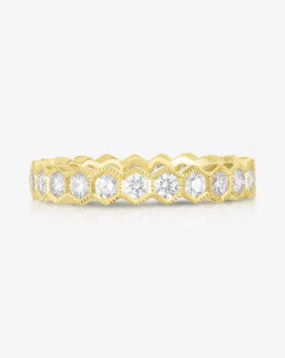Ring Concierge Lab Grown Hexagon Eternity Band