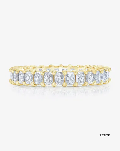 Ring Concierge Lab Grown Radiant Diamond Eternity Band In Gold