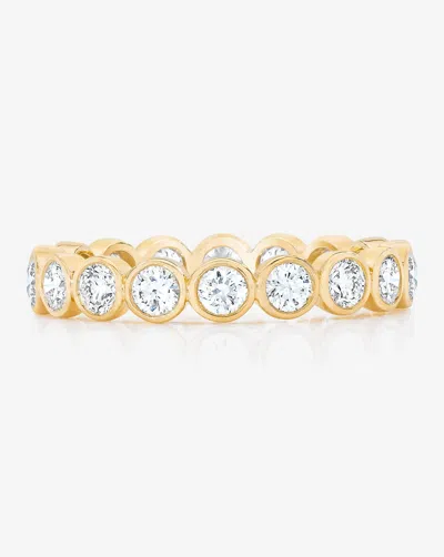 Ring Concierge Lab Grown Round Bezel Eternity Band