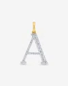 Ring Concierge Large Diamond Initial Pendant