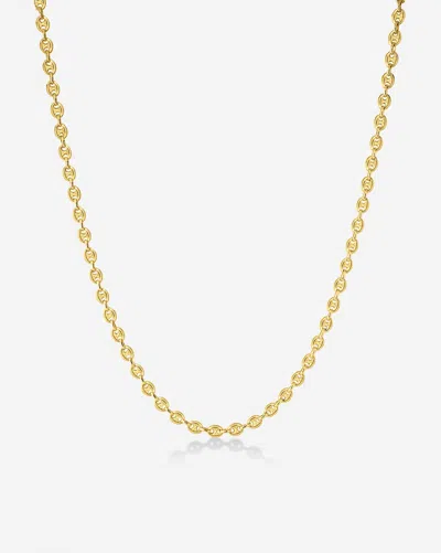 Ring Concierge Mariner Link Chain Necklace In 14k Yellow Gold