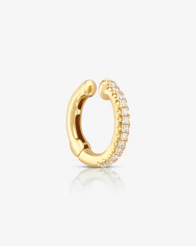 Ring Concierge Mini Diamond Ear Cuff In Gold