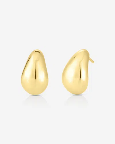 Ring Concierge Mini Gold Cloud Earrings