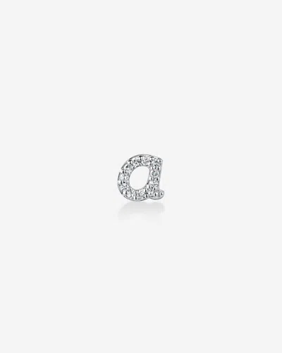 Ring Concierge Mini Letter Pavé Stud