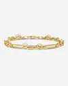 Ring Concierge Mixed Link Chain Bracelet